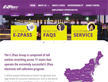 Tablet Screenshot of e-zpassiag.com